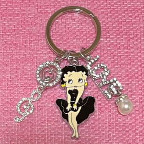 ベティちゃん キラキラ キーホルダー