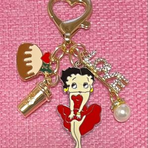 ベティちゃん スィーツキーホルダー 赤