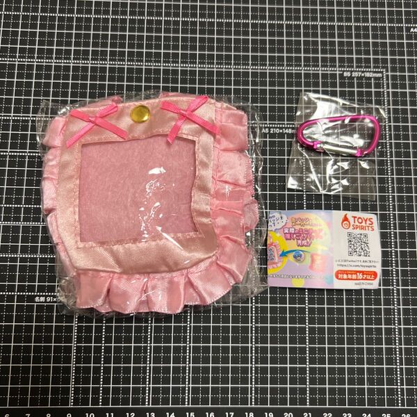 ミニチュア推しごとバッグマスコット ガチャ ピンク
