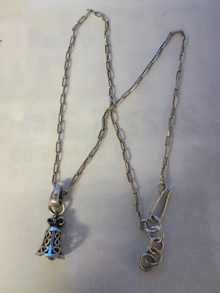 ベル ネックレス インディアン チェーン セット SILVER925