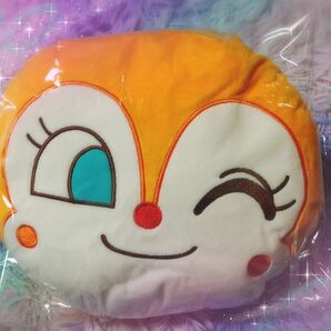 新品 ドキンちゃん フェイスクッション