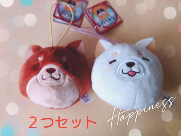 忠犬もちしば フェイスマスコット 2個セット