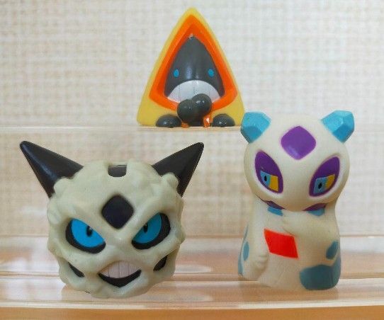 ポケモンキッズ 指人形 ユキワラシ オニゴーリ ユキメノコ