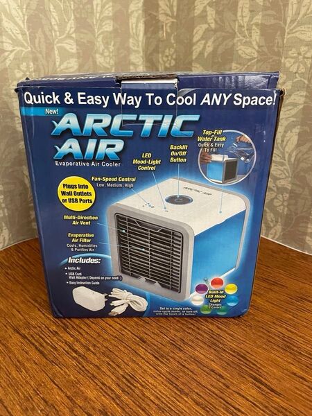 ★動作確認済★Arctic Air パーソナルクーラー 冷風扇 卓上扇風機 USB扇風機