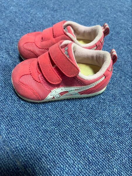 asics ベビーシューズ 14.0cm ピンク