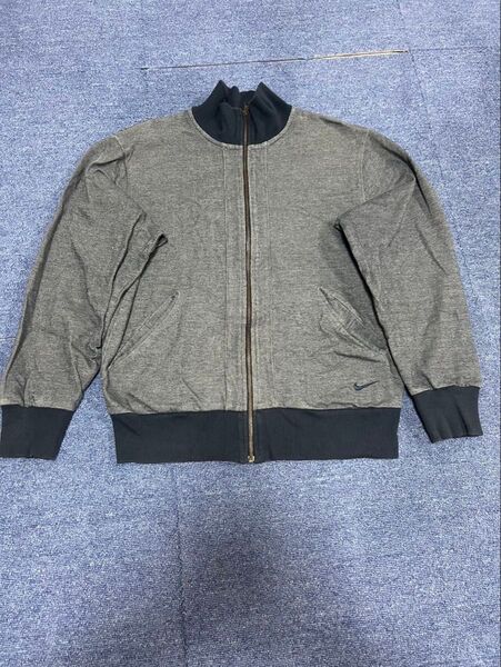 希少 激レア NIKE デニムジップアップジャケット グレー メンズ