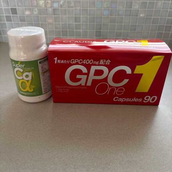 CLAUDIA GPC1 90粒入り スーパーカルシウムアルファ 各1個 セット販売