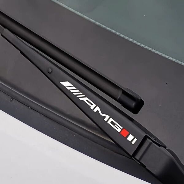 メルセデスベンツ ベンツ AMG ステッカー 車用シール ワイパーステッカー 2枚セット