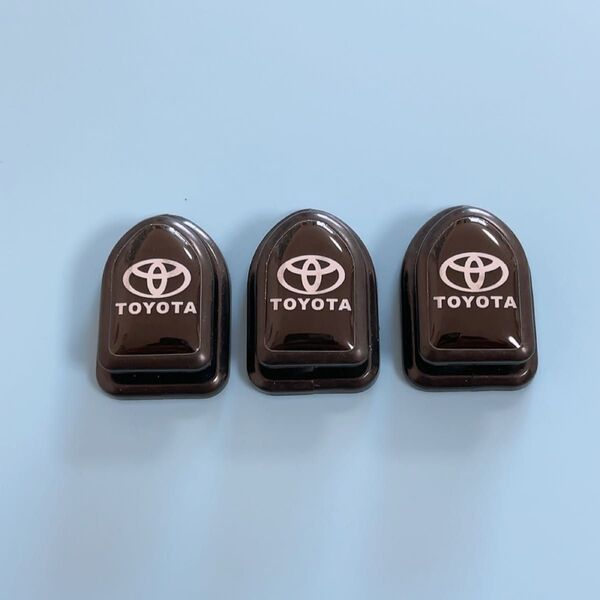 トヨタ TOYOTA カーフック ミニフック 車内収納フック 車用収納 カーアクセサリー 3個セット