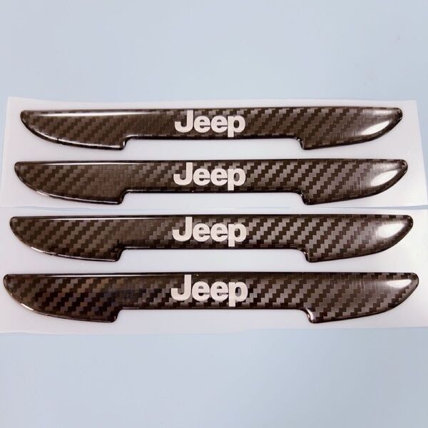 Jeep ジープ ドアプロテクター ドアガード 傷防止 ステッカー 車用品 カーアクセサリー 4枚セット