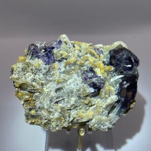 356#59g GWセール!!!パープルファントムフローライト 【内モンゴル 銀都】鉱物標本 蛍石 パワーストーン 天然石