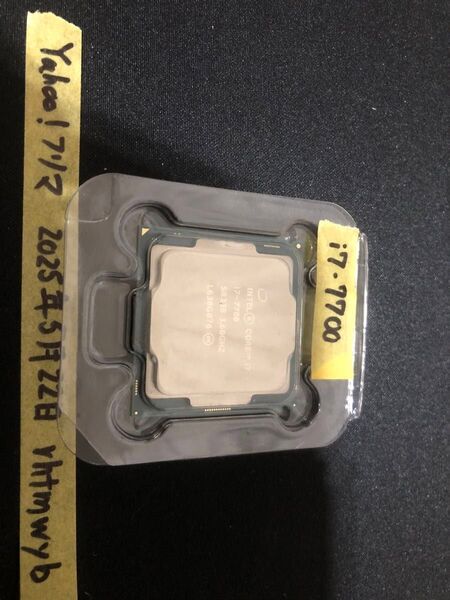 【動作確認済み(Cinebench)】i7-7700 LGA1151 Core Intel