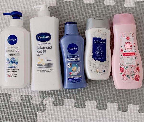 ニベア リペアエキスパート薬用ボディミルク ボディクリーム ヴァセリン ジョンソン 高保湿 美白 クリームまとめ売り