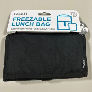 packit パックイット ランチクーラーバッグ 保冷バッグ ブラック