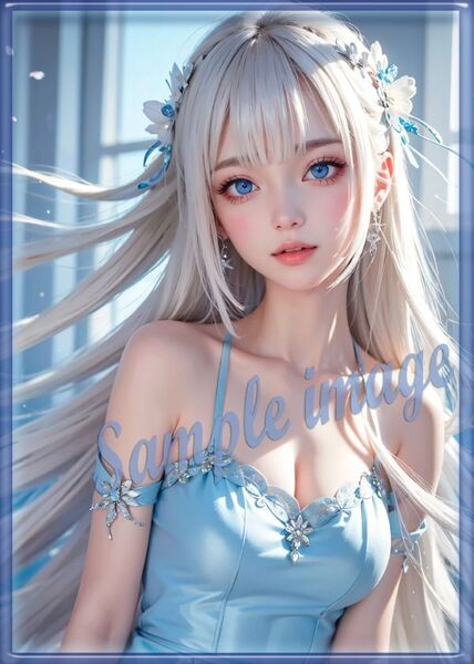 送料無料ラミ付き◇A◇金髪美女new◇高画質◇A4◇イラストアートポスター◇11386◇グラビアアイドル写真◇美脚◇実写