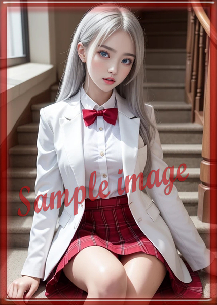 A◇金髪美女new◇高画質◇A4◇イラストアートポスター◇10842◇グラビアアイドル写真◇美脚◇実写