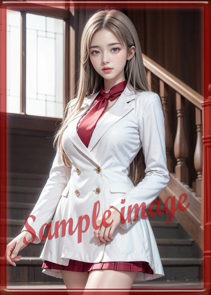 A◇金髪美女new◇高画質◇A4◇イラストアートポスター◇10845◇グラビアアイドル写真◇美脚◇実写