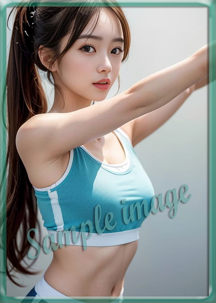 送料無料◇M◇newスポーツ美女◇高画質◇A4◇イラストアートポスター◇10849◇グラビアアイドル写真◇美脚◇実写