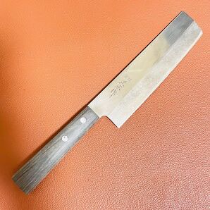 正広作 MASAHIRO 薄刃包丁 刃渡り 170mm 手研ぎ済み