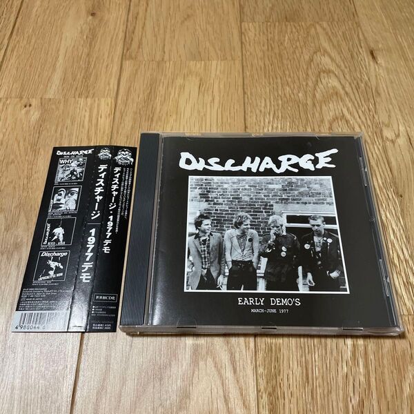 国内盤!discharge EARLY DEMO'S 1977デモ UKHC punk hardcore パンク ハードコア