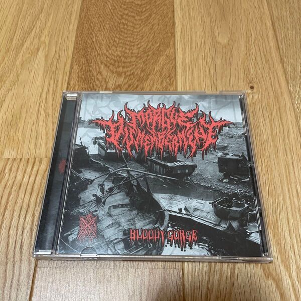 廃盤!MORGUE DISMEMBERMENT CD ブルデス brutal death metal hardcore