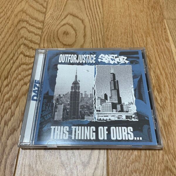 OUT FOR JUSTICE : SECTOR CD-R hardcore punk metal beatdown