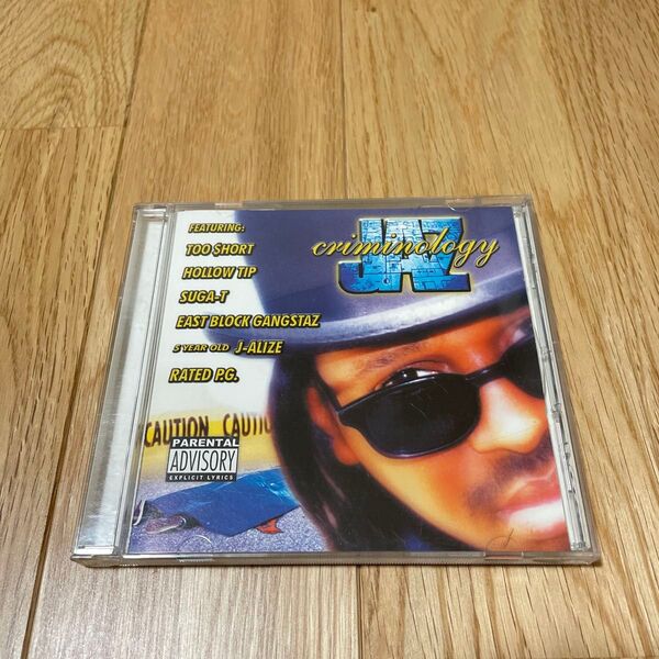JAZ CD Criminology G-Rap G-Funk hiphop San Jose ヒップホップ ラップ