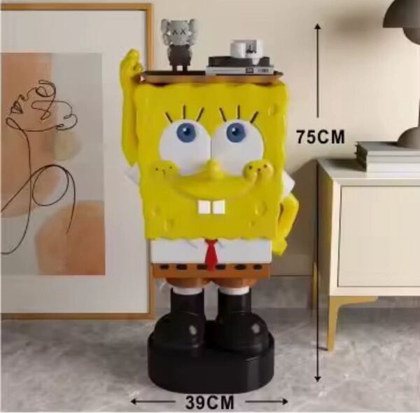 スポンジボブ 特大 置き物 インテリア オブジェ