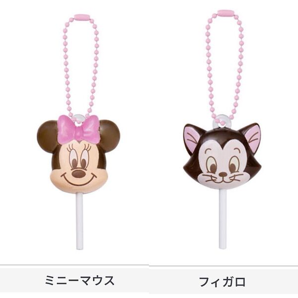 ディズニー カラフル キャンディ 2種 ミニー フィガロ ガチャ