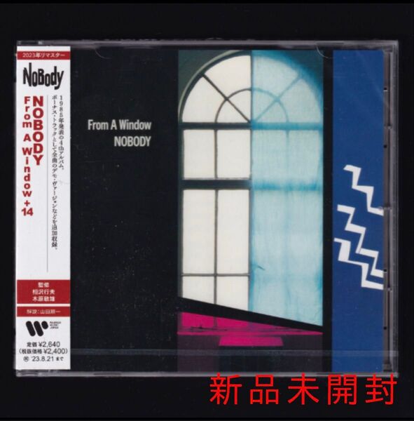 送料無料【新品】NOBODY From A Window (+14)/CD/ノーバディ