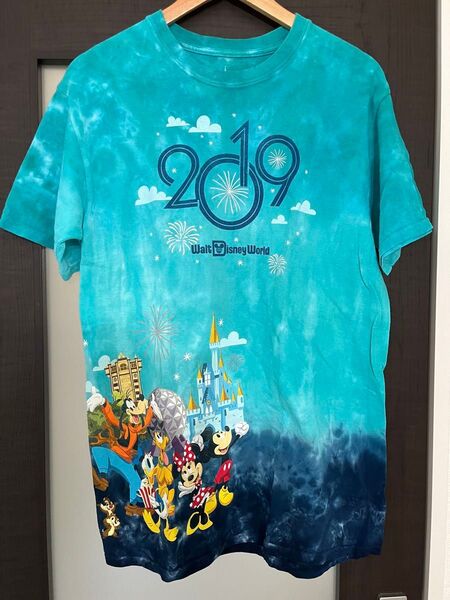 6/8までお値引き中!☆フロリダディズニーワールド☆USA☆未着用☆2019年限定Tシャツ☆ アメリカMサイズ
