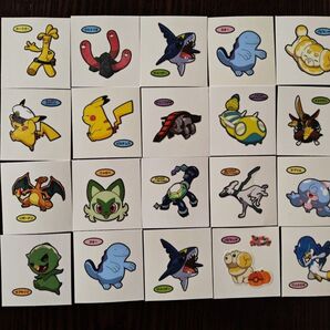 ポケモンパンシール20枚セット3