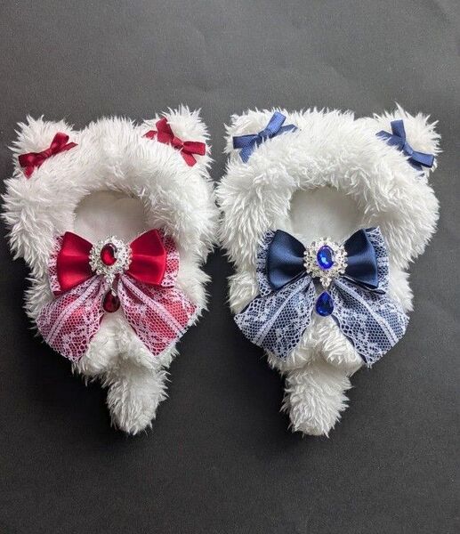 ハンドメイド ねこみみ ぬい服