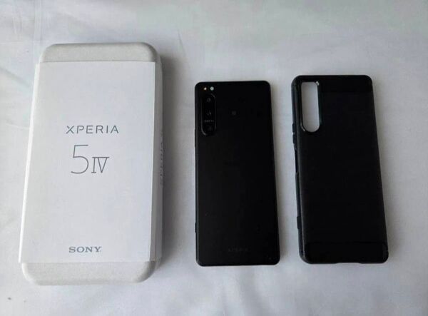 Xperia 5 IV XQ-CQ44 6.1インチ メモリー8GB ストレージ256GB ブラック SONY
