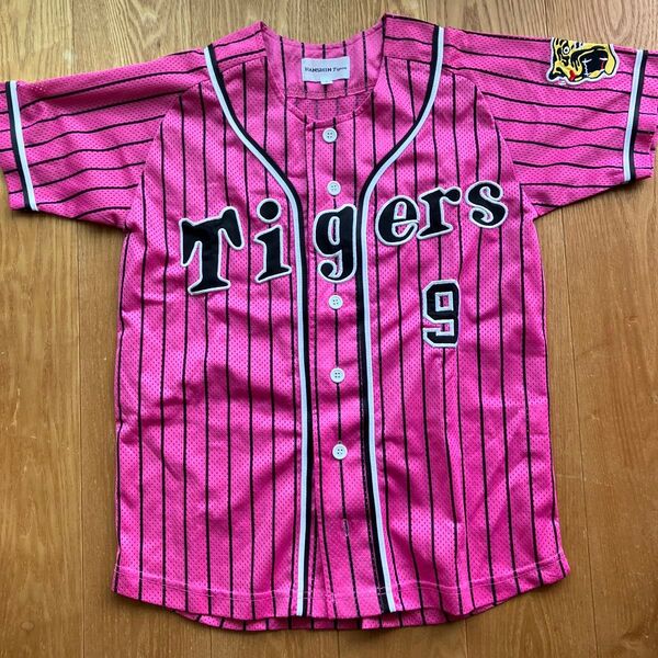 阪神 タイガース ユニフォーム ピンク 背番号9 藤本
