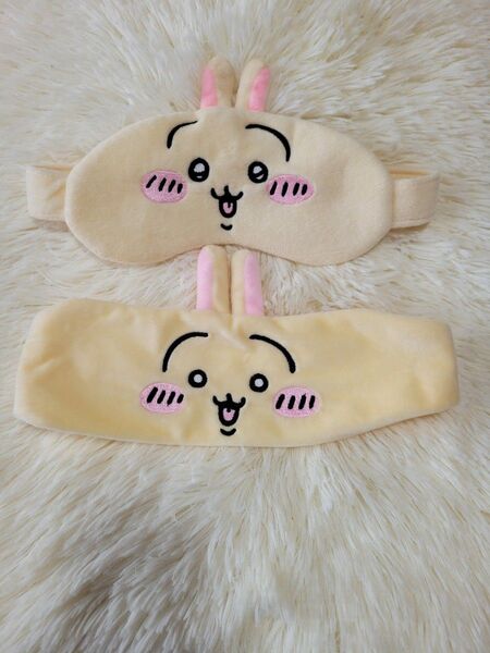 ちいかわ うさぎ ガチャ ヘアバンド アイマスク
