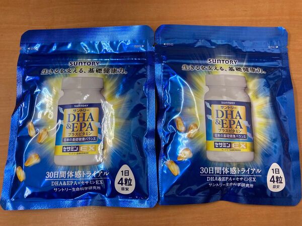 サントリー DHA&EPA+セサミンEX 30日分×2袋セット