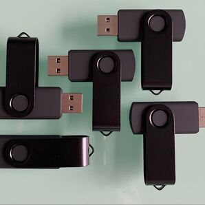 【新品】USB2.0/8GB/回転式/5本