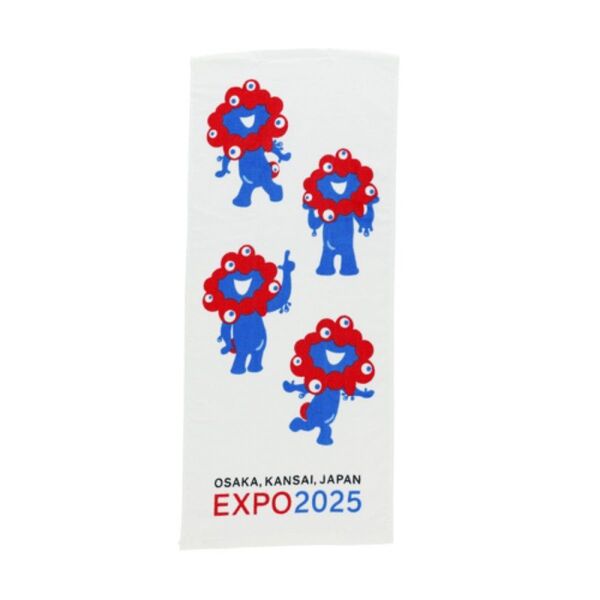 【新品】大阪関西万博 EXPO2025 ミャクミャク フェイスタオル 1枚