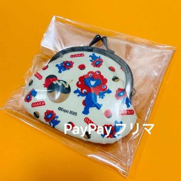 【新品】大阪万博 EXPO2025 ミャクミャク がまぐち財布 がま口 大阪限定 たこ焼き コインケース ポーチ 小物入れ