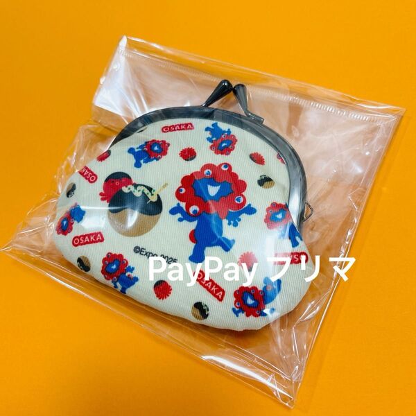【新品】大阪万博 EXPO2025 ミャクミャク がまぐち財布 がま口 大阪限定 たこ焼き コインケース ポーチ 小物入れ