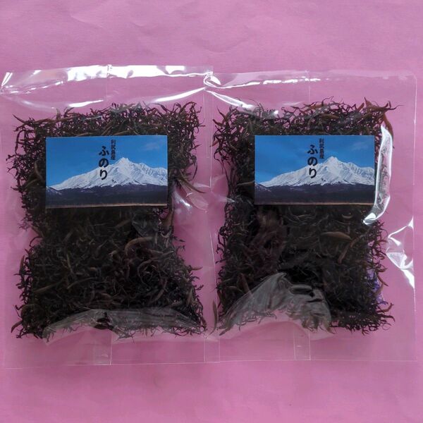 北海道利尻島産 天然ふのり(乾燥)30g×2袋