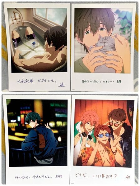 Free! イラストカード A5