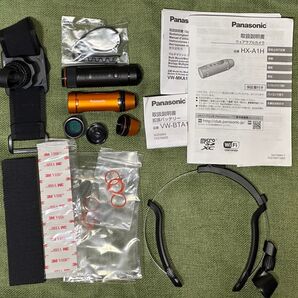 Panasonic HX-A1H 拡張バッテリー付き 動作品(一部訳あり)
