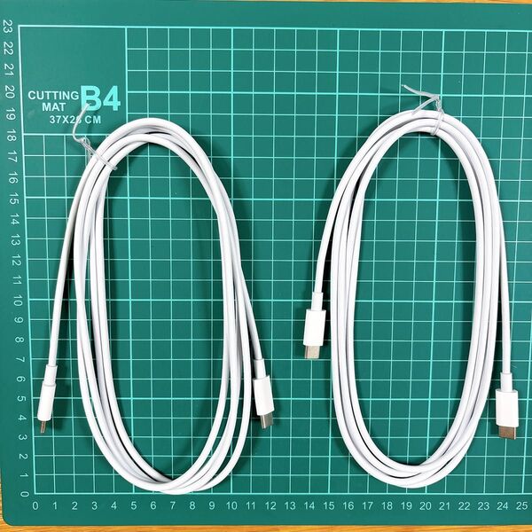 USB C ケーブル 純正 2M 2本セット PD対応 60W 急速充電 USBC & USBC ケーブル データ転送 高耐久性