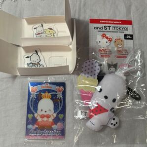 and ST トイキーホルダー ガチャポチャッコセット 4点セット