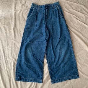 ワイドパンツ デニムパンツ