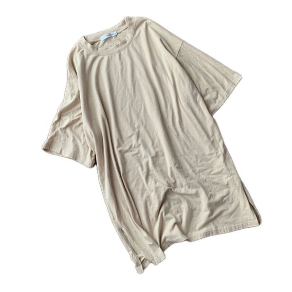 SUNFLOWER EIGHT 半袖 Tシャツ オーバサイズ ビッグシルエット チュニック丈