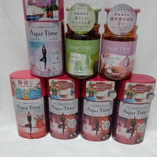 Ayur Time アーユルタイム 入浴剤 7個セット