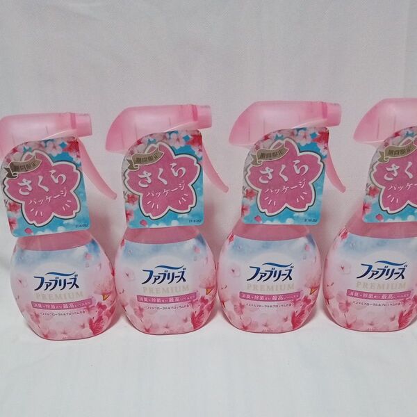 ファブリーズ 布用 W除菌+消臭 プレミアム パステルフローラル&ブロッサムの香り 本体 370ml